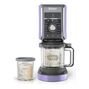 Premium Ninjaa CREAMi Deluxe Ice <b>Cream</b> <b>Maker</b> Frozen Dessert Machine 10 Functions Gelato Sorbet Yogurt Milkshake 2-in-1 Silver - Product Image 1