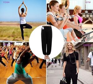 Pantalon Harem Bohème Taille Mi-Haute pour Femme avec Poches, Taille Élastique, Écologique, Respirant, Séchage Rapide, Imprimé Numérique, Style Plage Thaïlandaise - Product Image 6