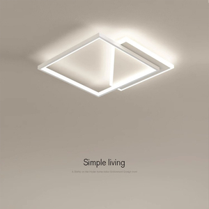 Modern <b>LED</b> Chandelier Cloud Shape Acrylic Metal Base Ra90 3500K Warm White AC Asian Design Large Bedroom <b>Surface</b> <b>Mounted</b> - Product Image 1