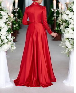 Nuevos vestidos de novia de lujo de estilo europeo, vestido de baile elegante para mujer en telas de tul con lentejuelas, encaje, perlas con cuentas para novias - Product Image 4