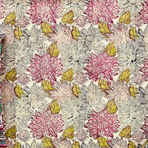 Multicolor Hand Printed Bedsheet with 2 <b>Pillow</b> case Premium Quality 100% Pure Cotton Sheeting for Wholesale Super King 108"X108" - Product Image 3