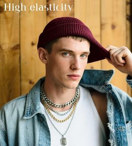 Cozy fleece lined winter cap thick soft wool beanie <b>hat</b> unisex warm design ideal for <b>hiking</b> travel and outdoor cold seasons - Product Image 3