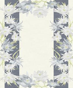 Alfombra de seda de bambú de lana de pelo alto de tamaño personalizado patrón abstracto para sala de estar Hotel Oficina dormitorio sin MOQ - Product Image 3