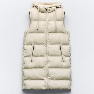 Gilet matelassé à capuche personnalisé pour temps froid Gilet matelassé de qualité supérieure respirant pour hommes - Product Image 5