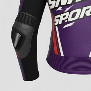 Veste en cuir de moto de course à manches longues sur mesure Logo personnalisé Respirant Haute qualité Prix bas Vestes de moto - Product Image 6