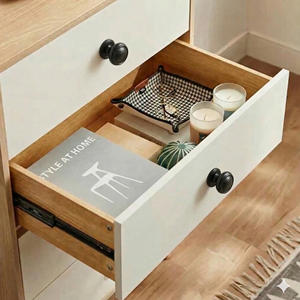 Contemporary <b>Black</b> Zinc Alloy Cabinet <b>Knobs</b> Drawer Pulls Handles Office Building Wardrobe Dresser Furniture Hardware Durable - Product Image 6