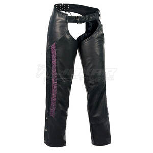 Cuero personalizado equitación Chaps fabricante OEM Western Cowboy montar a caballo Chaps para la mejor venta - Product Image 1