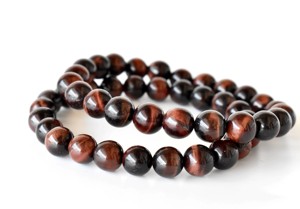 Wholesale Natural <b>Healing</b> Red Tiger Eye Polished 8mm Round Beaded Classic Lovers Meditation Natural Stone Unisex <b>Bracelet</b> - Product Image 1