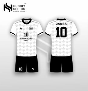 Ropa de fútbol de secado rápido hecha por profesionales Conjuntos de ropa deportiva cómoda Uniformes de equipo personalizados - Product Image 3