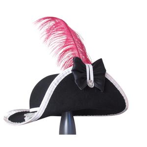 Napoleonic British Head Size Bicorn Shako <b>Hat</b> Bicorne <b>Hat</b> Australia Wool Felt Napoleon French Bicorn <b>Hat</b> - Product Image 2