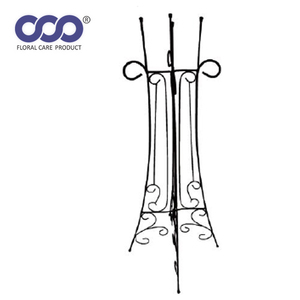 Soporte Metálico para Macetas, Colores Blanco/Negro, Fácil de Transportar, Ligero, Diseño Nórdico, Reutilizable, Uso Interior/Exterior, Jardinería, Hogar - Product Image 4