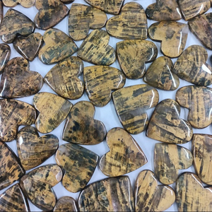 Flashy Nellite Hearts Piedra preciosa suelta Corazón Semi Precious Nellite Hearts Piedra preciosa suelta - Product Image 2