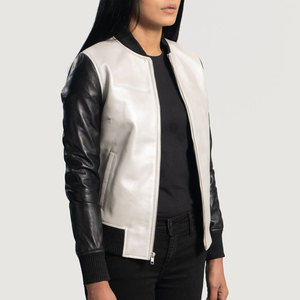 Cuir de vachette Meilleur prix Vente en gros Mode personnalisée pour hommes Veste en cuir PU pur - Product Image 2