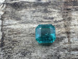 2.56 Carats Natural Zambian Emerald Loose Gemstone Unheated Untreated Emerald Cut for Jewelry Usage - Product Image 4