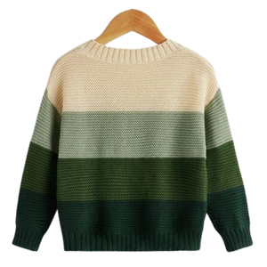 Pulls pour enfants Fournisseur de gros Fabricant de tricots en coton Pull doux et chaud pour vêtements d'hiver - Product Image 4