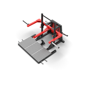 เครื่องออกกำลังกาย Q Fitness แบบปรับน้ำหนักได้สำหรับสควอท โครงสร้างเหล็กสำหรับใช้งานเชิงพาณิชย์ เสริมสร้างกล้ามเนื้อส่วนล่าง ดีไซน์ทนทาน รับน้ำหนักได้สูงสุด 105 กก. - Product Image 3