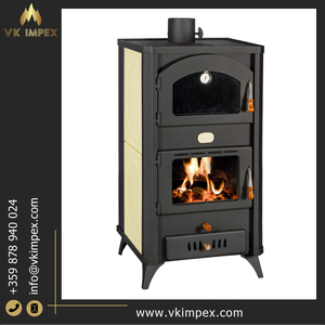 Chimeneas de leña independientes para interiores de 5,4 kW de alta eficiencia Horno de excelente calidad con diseño moderno para calefacción de habitaciones - Product Image 3