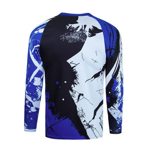 Maillot de motocross vierge pour jeunes, personnalisable par sublimation, respirant, à manches longues, pour moto et VTT - Product Image 2
