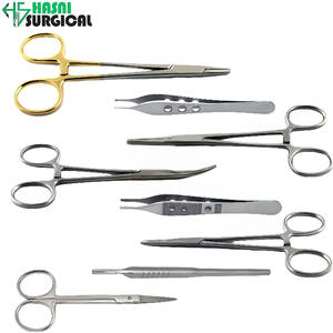 Juego de Instrumentos Quirúrgicos de Acero Inoxidable Hasni Surgical Trending, Fuente de Alimentación Manual, Cirugía Menor, Aprobado por CE ISO, Clase I, Alta Calidad - Product Image 2