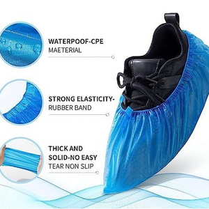 Couvre-chaussures imperméables élastiques antidérapants pour salle blanche, atelier, laboratoire - Product Image 1