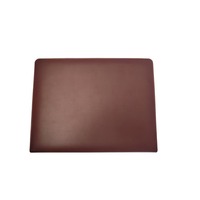 Porte-documents professionnel personnalisé avec logo, en cuir véritable souple et durable, grande capacité, portable