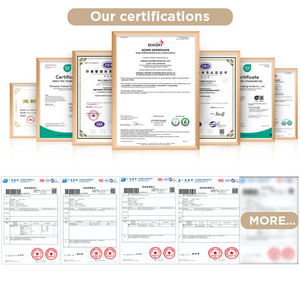 Tissu d'été respirant en jersey uni 100 % coton biologique peigné tricoté 235 g/m² teint en fil unique - Product Image 3