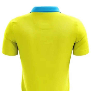 Impression de logo personnalisée, motif uni, respirant, léger, vêtements de sport pour hommes, coupe ajustée pour t-shirt - Product Image 5