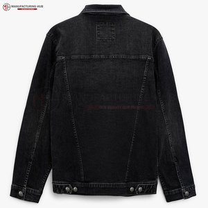 Oversized Denim <b>Jacket</b> For Men Breathable <b>Winter</b> Season Wholesale <b>Cheap</b> Prices Plus Size Denim <b>Jackets</b> For Man - Product Image 3