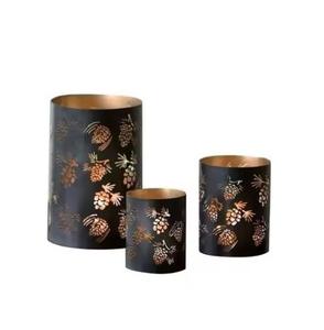 Soporte votivo de metal de tamaño personalizado ideal para velas de candelita y arreglos de mesa decoración de iluminación tendencia superior - Product Image 1