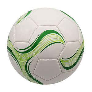Balón de fútbol de tendencia, superventas, material de cuero, tamaño personalizado, alta calidad, ligero, servicio OEM, balón de fútbol profesional - Product Image 1