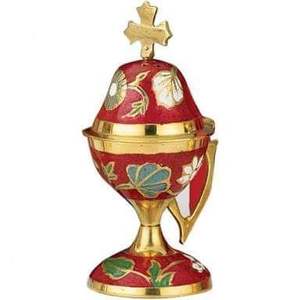 Quemador de incienso personalizado de latón, Cruz en la parte superior, decoración navideña, artesanías de Metal, soporte de incienso, quemador y difusor, decoración del hogar - Product Image 5