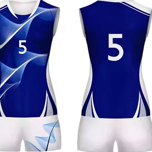 Uniforme de voleibol con diseño impreso personalizado/ropa deportiva para mujer uniforme de voleibol de la mejor calidad a la venta calidad satylish - Product Image 6
