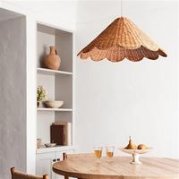 Nouveau produit, porte-bougie rond en rotin, grand modèle, décoration de Noël pour la maison, HNH
