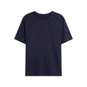 2025 nouveau gros hommes de haute qualité coton T-Shirts impression personnalisée épais col rond sentir frais confortable lettre motif - Product Image 4