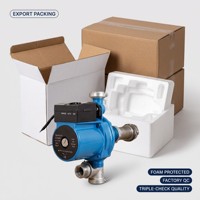 Pompe de recirculation d'eau chaude JINGONG LPS15-9 220V/110V 2026, 3 vitesses commutables, 3/4'', basse pression, personnalisable OEM pour maisons familiales