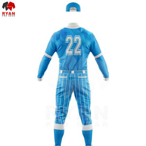 Uniformes de baseball à sublimation pour hommes, uniformes de baseball de haute qualité sur mesure, fournisseur en gros d'usine, nouveauté - Product Image 3