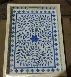 Assiette de serveur plateau de service de luxe grand os servant plateau à thé plateau de service alimentaire usine vente en gros fournitures pour restaurants et hôtels - Product Image 2