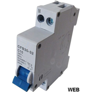 Cf830เบรกเกอร์วงจร32 C10 230V 60Hz 4500A 1P พร้อมที่จับสีน้ำเงินสำหรับป้องกันไฟฟ้า - Product Image 3