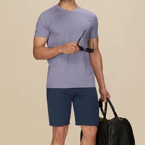 T-shirts pour hommes lourds de qualité supérieure 100% coton manches courtes t-shirts décontractés personnalisés à séchage rapide - Product Image 5