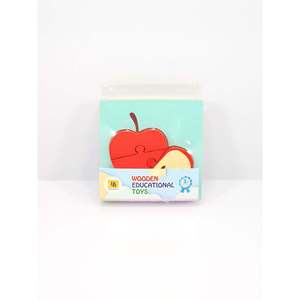 Rompecabezas de Frutas Coloridas de Plástico, Juguete Educativo DIY para Lecciones de Alimentación Saludable - Product Image 2