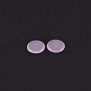 Lote al por mayor de Calcedonia rosa para hacer joyas, pendientes de anillo, piedras preciosas ovaladas sueltas, lote de piedras - Product Image 6