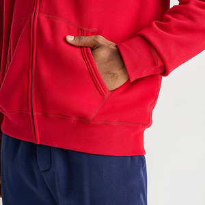 Sweat-shirt à capuche zippé double tricot pour homme Polyester/Coton Polaire Impression numérique Printemps Saison - Product Image 5