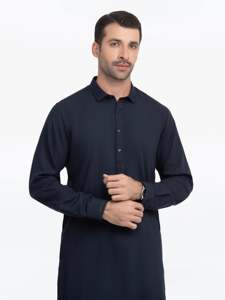 Salwar Kameez, Traje Formal Pakistaní para Hombre, Ropa Tradicional Islámica, Corte Regular para Bodas, Eid, Oficina y Uso Diario - Product Image 2