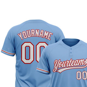 Camiseta Deportiva Personalizada de Béisbol y Sóftbol para Hombre, Talla Grande, Transpirable, de Secado Rápido, Estampada, 100% Poliéster - Product Image 4