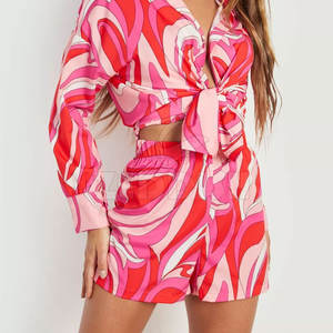 2025 nueva moda Pantalones cortos transpirables de algodón de Color personalizado para mujer Pantalones cortos personalizados para mujer - Product Image 1