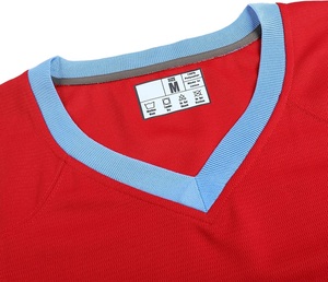 Ropa Deportiva Moderna para Equipos, Camiseta de Fútbol para Hombre, Uniforme de Manga Corta, Tejido Transpirable y Ligero, Ajuste Flexible, Comodidad para el Partido - Product Image 4