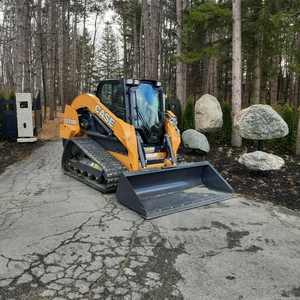 Chargeuse compacte sur chenilles TV370B à vente chaude, type chenilles en caoutchouc, pour travaux de construction, prix d'usine - Product Image 1