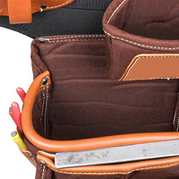 Kit d'outils en cuir de grande capacité de haute qualité le plus vendu sac 2025 nouveauté Design classique sac à outils en cuir