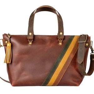 Women Casual Tote <b>Handbag</b> Genuine <b>Leather</b> Zipper Closure Custom Logo Simple <b>Soft</b> Top Layer Shoulder Bags AV-0089C - Product Image 1