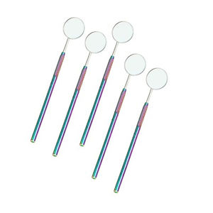 Espejo Bucal Ergonómico Manual Personalizado con Certificación CE Clase I para Retractilir la Lengua y las Mejillas, Mejora la Visualización Dental - Product Image 1